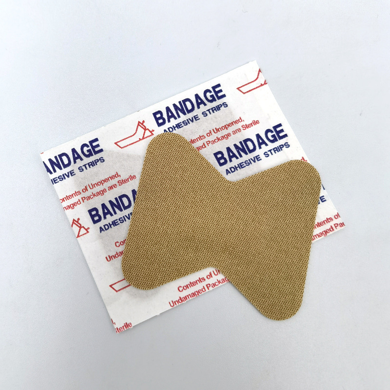 Butterfly-Shaped Elastic Fabric Band-Aid