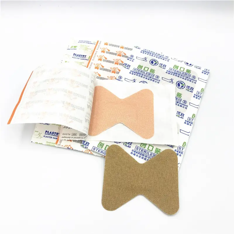 Butterfly-Shaped Elastic Fabric Band-Aid