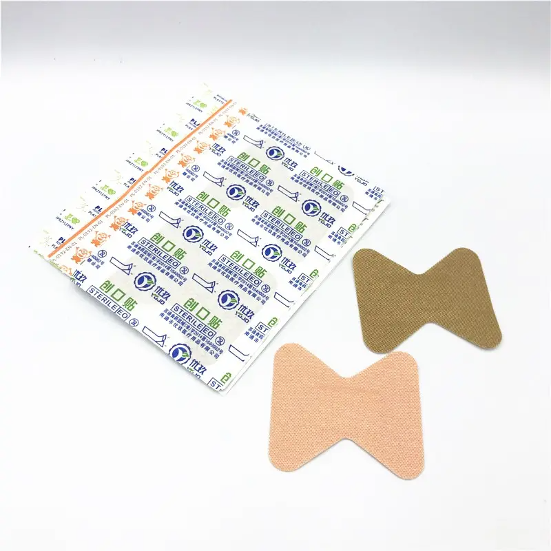 Butterfly-Shaped Elastic Fabric Band-Aid