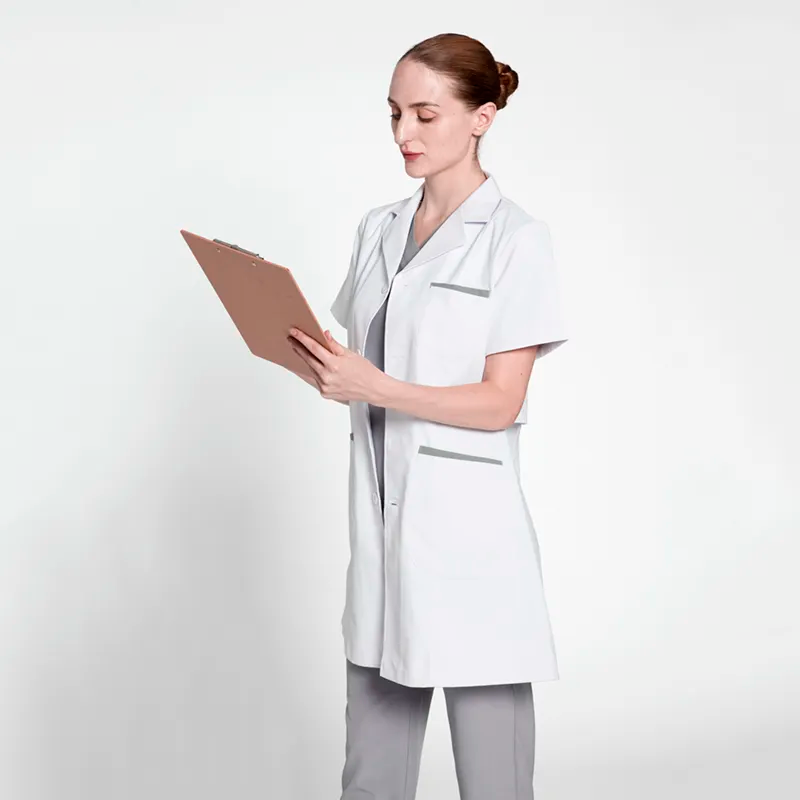 Short Sleeve Unisex Hospital Medical Uniform