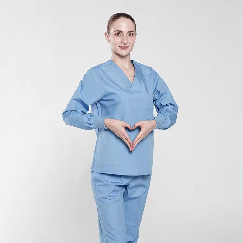 Hospital Nursing Uniform Top Scrub Suit