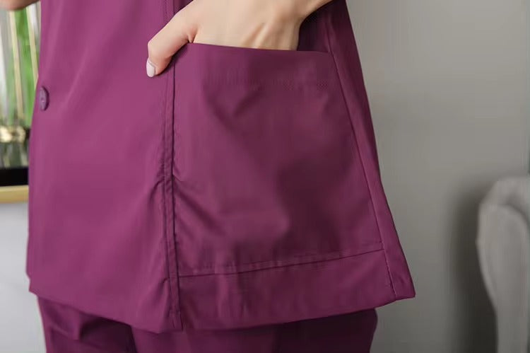 Eco-Friendly Polyester-Cotton Nursing Top