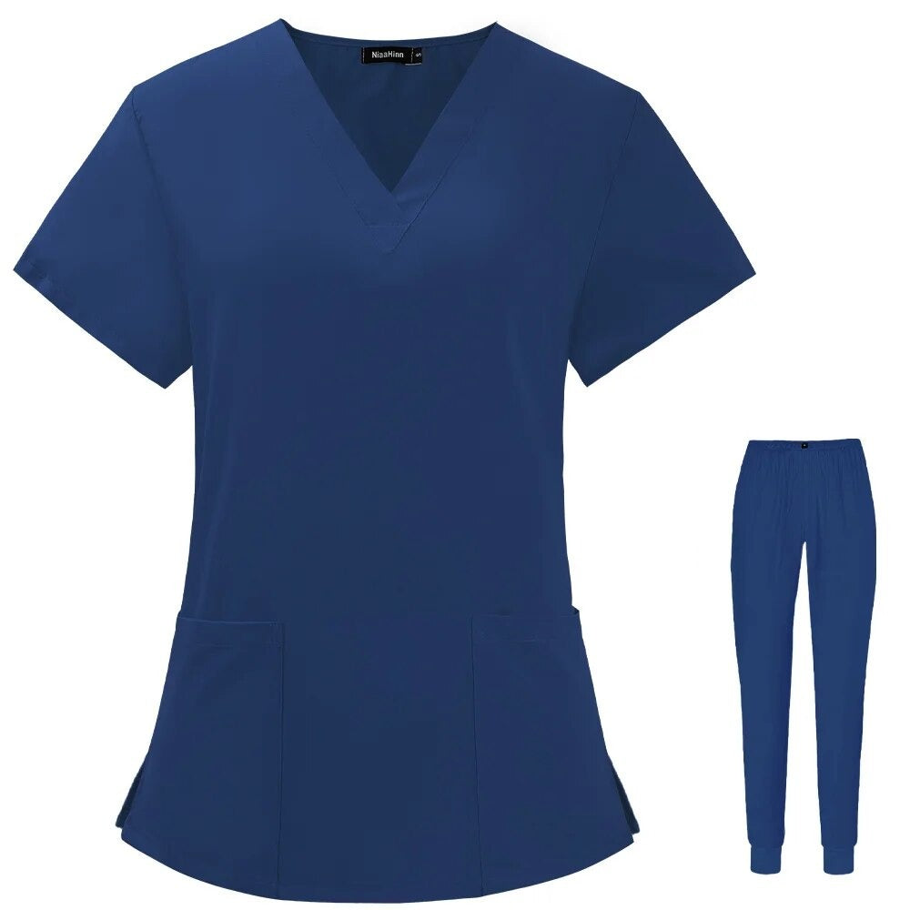 Short Sleeve Nursing Scrubs